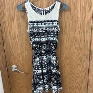 Mudd Tank Top Handkerchief Bottom Dress - Youth 14